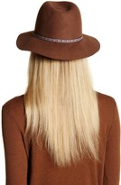 Thumbnail for your product : David & Young Ikat Band Wool Felt Panama Hat