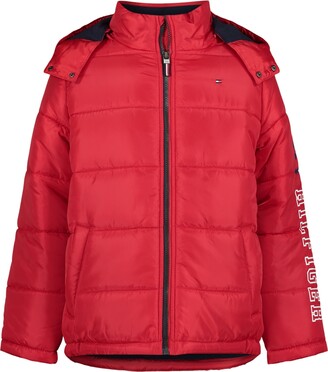 Tommy Hilfiger Red Boys' Outerwear | ShopStyle