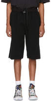 Thumbnail for your product : Vetements Black Oversized Inside-Out Sweat Shorts