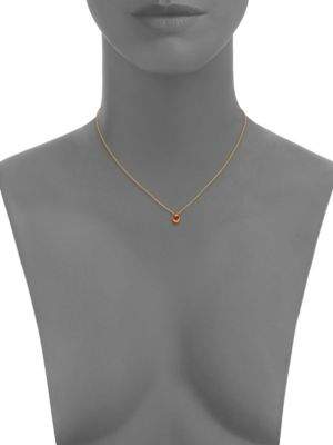 Gurhan Amulet Hue Opal Heart & 18-24K Yellow Gold Pendant Necklace