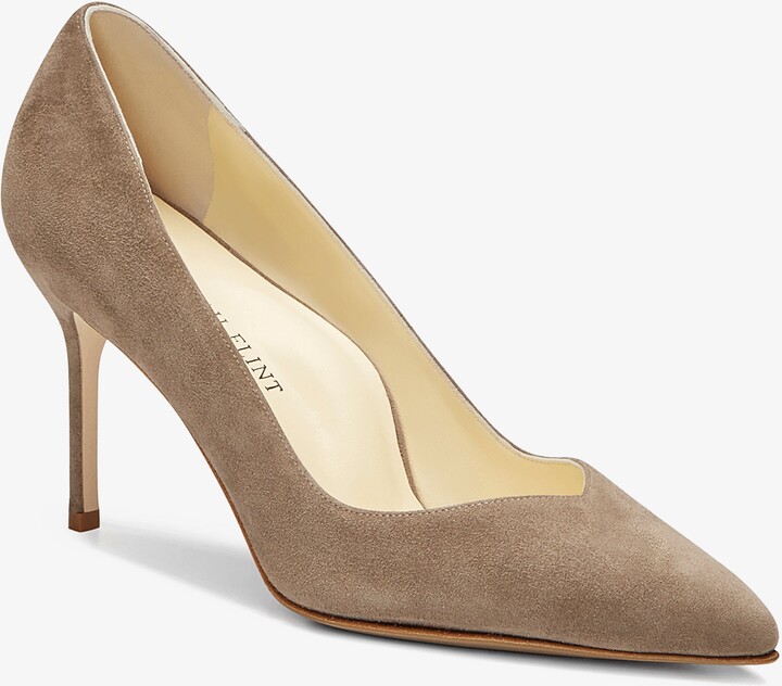 Sarah Flint Perfect Pump 85 - Taupe Suede