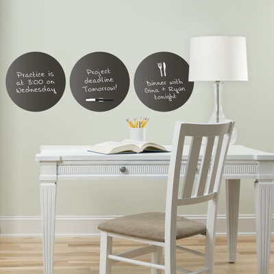 WallPops! WallPops 3-Sheet Dry Erase Dot Chalkboard Wall Decal