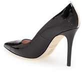 Thumbnail for your product : Sarah Jessica Parker 'Marlene' Brogue Detail Pointy Toe Pump