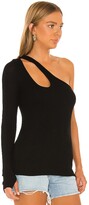 Thumbnail for your product : Michael Lauren Fabiano Asymmetrical One Shoulder Top