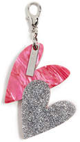 Thumbnail for your product : Edie Parker Heart Keychain