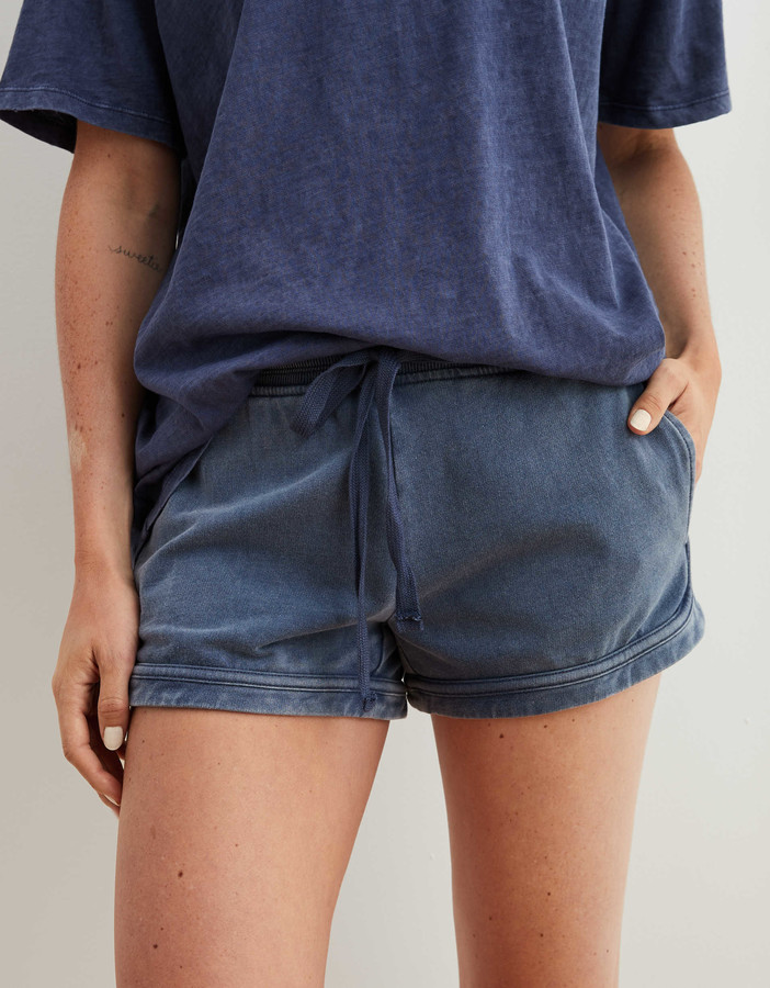 Blue Pajama Shorts, 45% OFF
