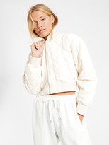 Thumbnail for your product : Nude Lucy Classic Bomber Jacket in Chalk