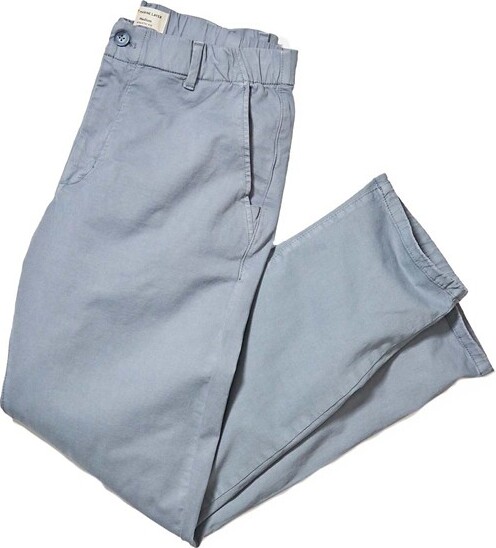 Marine Layer Men's Saturday Twill Chino Pants XLarge China Blue