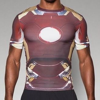Under Armour ** IRON MAN ** Men's Alter Ego Compression Shirt All Sizes NWT