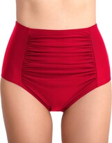 Thumbnail for your product : TAO Women's High Waisted Bikini Tankini Bottoms Tummy Control Swim Briefs Bathing Swimming Shorts Pants XL Navy Blue