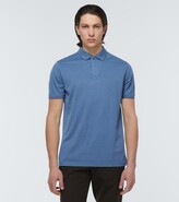 Thumbnail for your product : Loro Piana Cotton and silk pique polo shirt