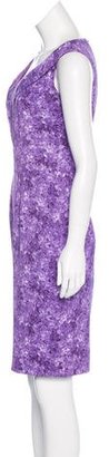 Michael Kors Floral Knee-Length Dress
