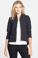 Thumbnail for your product : Eileen Fisher The Fisher Project Funnel Neck Tropical Weight Jacket