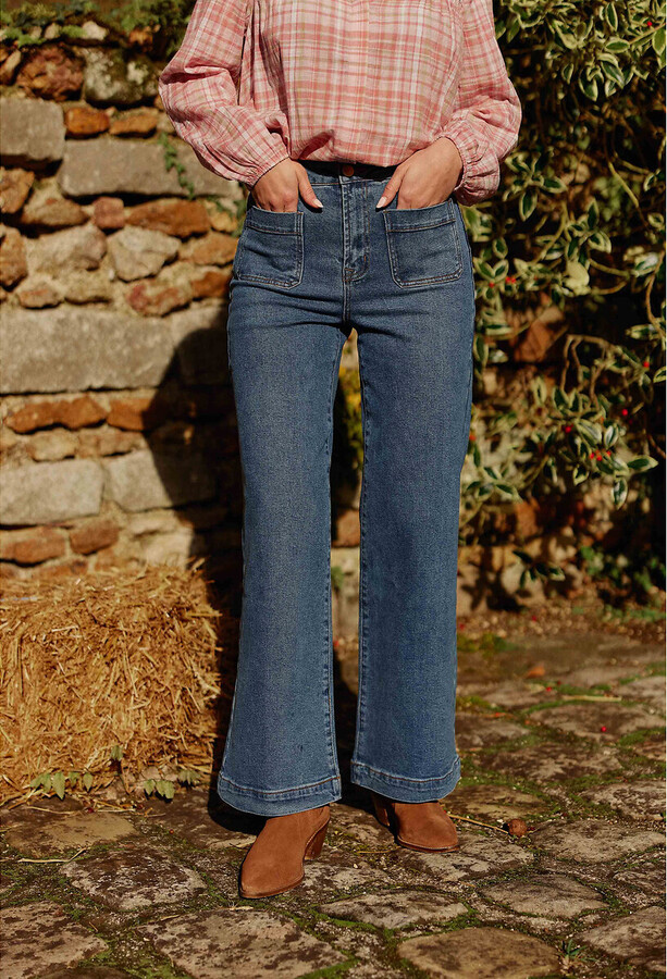 La Petite Etoile Atlanty Stretch Flared Jeans ShopStyle