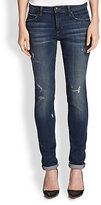 Thumbnail for your product : Joe's Jeans Slouchy Distressed Slim-Fit Jeans