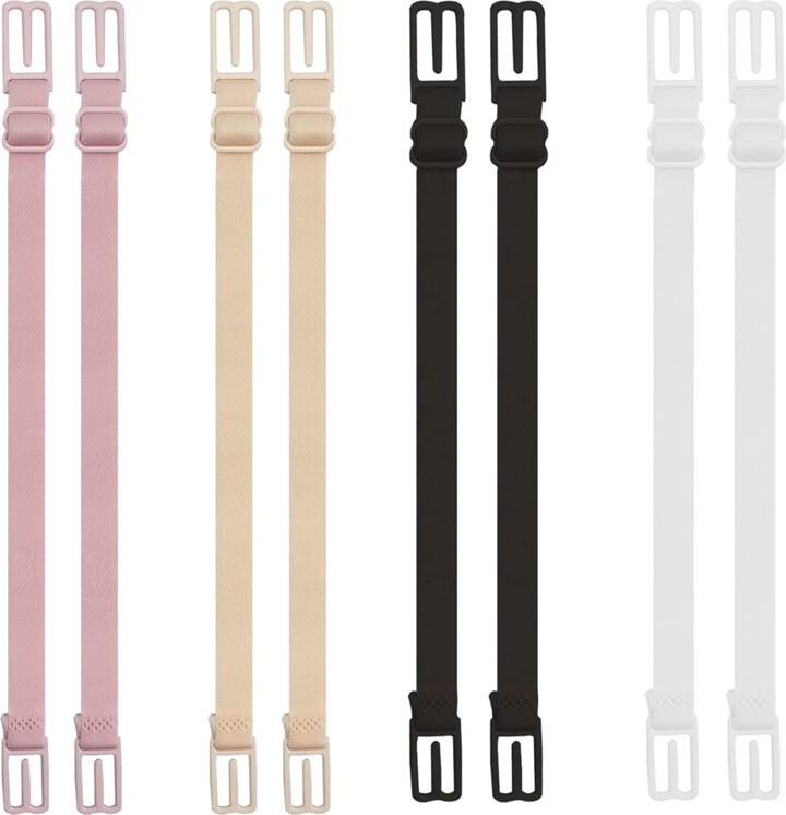 MAX COOK 8 Pieces Bra Strap Clips Bra Strap Holder Stop Slipping