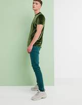 Thumbnail for your product : ASOS Design DESIGN skinny jeans in sea green