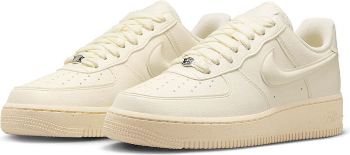 Air Force 1 '07 'Coconut Milk Bulbous Swoosh' Women's Shoes