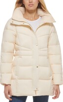 Thumbnail for your product : Cole Haan Women's Belted Pillow-Collar Puffer Coat