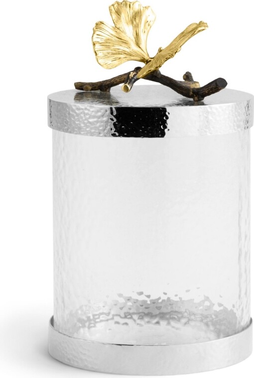 Michael Aram Butterfly Ginkgo Small Kitchen Canister