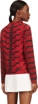 Thumbnail for your product : Altuzarra Red Tiger Stripe Sweatshirt