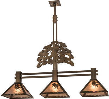 Meyda Lighting 3 - Light Kitchen Island Linear Pendant