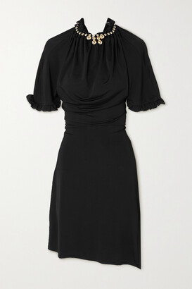 paco rabanne stretch jersey dress