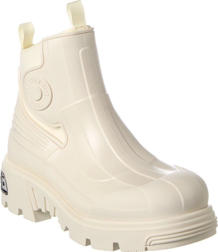 Christian Dior Genesis Rubber Bootie ShopStyle Boots