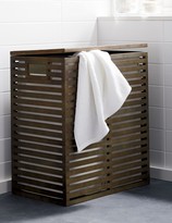 Thumbnail for your product : Crate & Barrel Dixon Bamboo Hamper with Liner