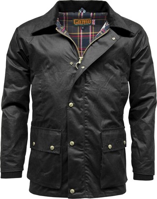 Mens Hooded Wax Jackets | Shop the world's largest collection of fashion |  ShopStyle UK