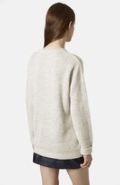 Thumbnail for your product : Topshop 'Lofty' Ribbed Sweater