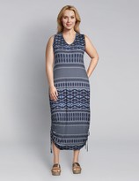 lane bryant blue velvet dress