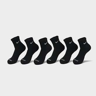 Nike Everyday Plus Cushioned 6-Pack Quarter Training Socks