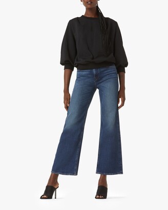 Hudson Rosie High-Rise Wide-Leg Ankle Jeans - ShopStyle