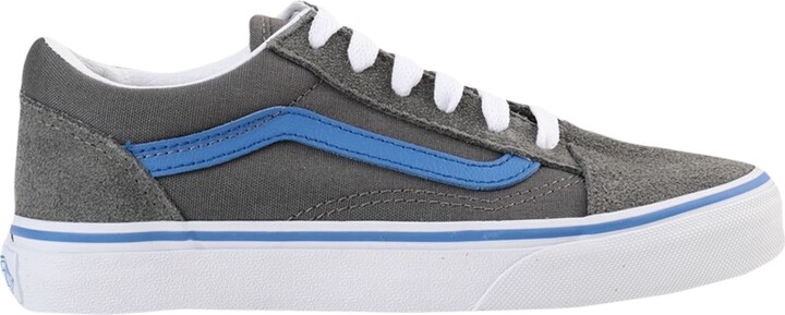 gray blue vans