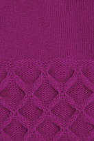 Thumbnail for your product : Temperley London Honeycomb turtleneck wool sweater