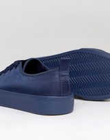 Thumbnail for your product : ASOS DARLING Wide Fit Satin Sneakers