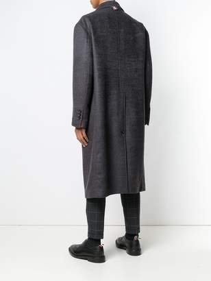 Thom Browne Oversized Pocket Sack Overcoat