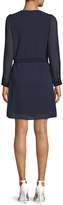 Thumbnail for your product : Only Tied Polka-Dot V-Neck A-Line Dress
