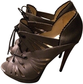 Thumbnail for your product : Nicholas Kirkwood Metallic Leather Ankle boots