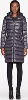 Thumbnail for your product : Moncler Charcoal Quilted Down Moka Coat