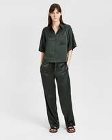 Thumbnail for your product : Theory Satin Easy Pajama Shirt
