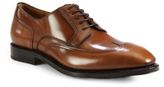 Thumbnail for your product : Ferragamo Leather Wingtip Lace-Up