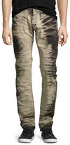 Thumbnail for your product : PRPS Demon Bleach-Treated Relaxed-Slim Jeans, Black