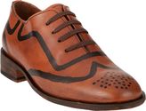 Thumbnail for your product : Esquivel Hand-Painted Cap-Toe Oxfords-Brown