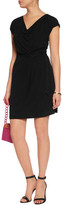 Thumbnail for your product : Diane von Furstenberg Draped Wrap-Effect Jersey Mini Dress
