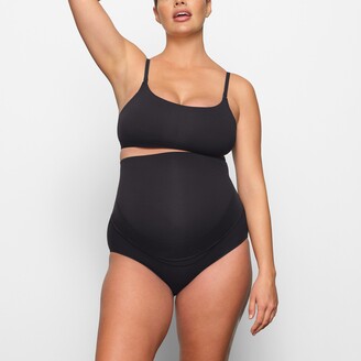 FITS EVERYBODY MATERNITY BRIEF BODYSUIT | COCOA