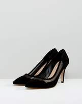 Thumbnail for your product : Dune Suede Scallop Edge Heeled Shoes