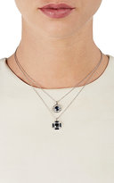 Thumbnail for your product : Renee Lewis Women's White Diamond & Sapphire Charm Two-Tier Necklace