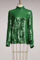 Thumbnail for your product : Vanessa Bruno Sequined Hena Blouse